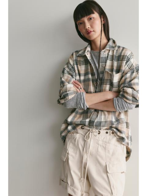 FREE PEOPLE We The Free Ashley Plaid Shirt