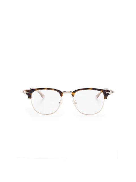 Montblanc rectangle-frame glasses
