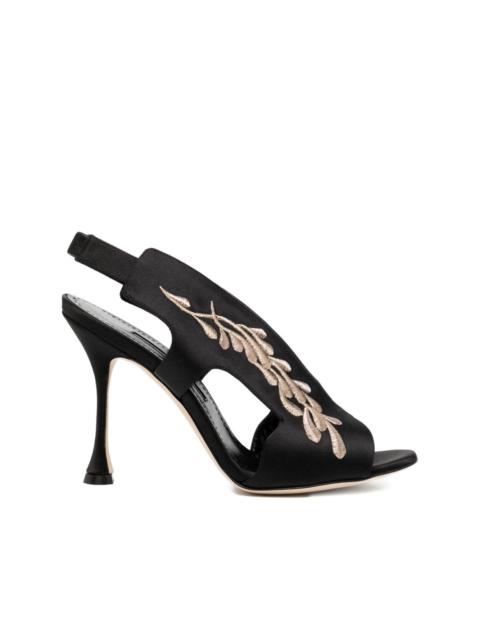 Manolo Blahnik 105mm Pancrabonu sandals