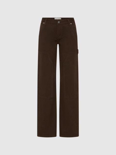 ST. AGNI Canvas Carpenter Jeans - Bark