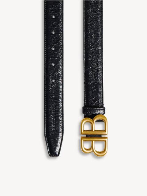BALENCIAGA Women's Monaco Belt in Black