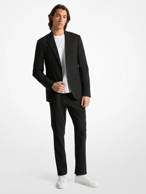 MICHAEL KORS Stretch Tech Tailored Blazer