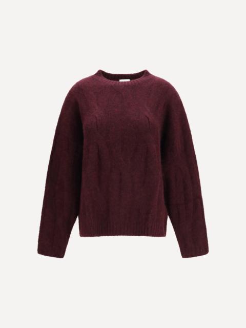 Allude Cashmere and silk Sweater with voluminous sleeves