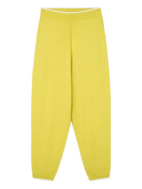 SUNNEI elastic-waist knitted trousers