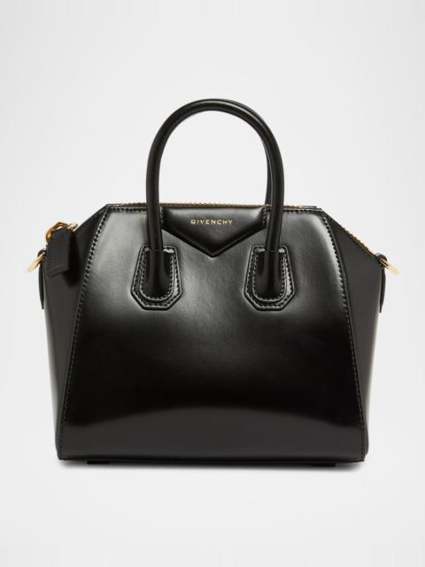 Givenchy Antigona Mini Top-Handle Bag in Box Leather