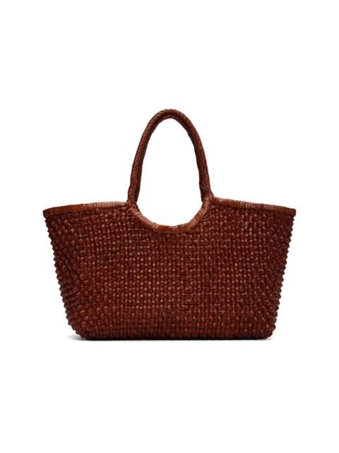 DRAGON DIFFUSION Brown Nantucket Cactus Bag