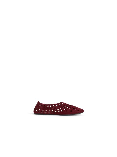 Alaïa SLIPPERS VIENNE IN SUEDE CALFSKIN