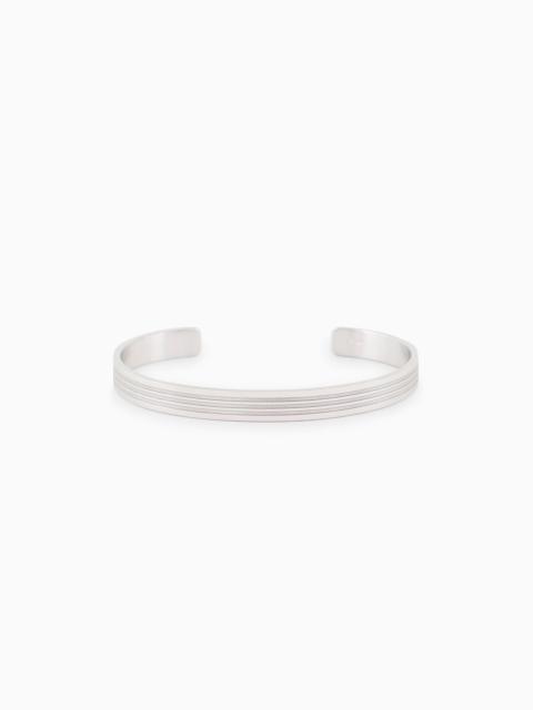 GIORGIO ARMANI Sterling silver bangle