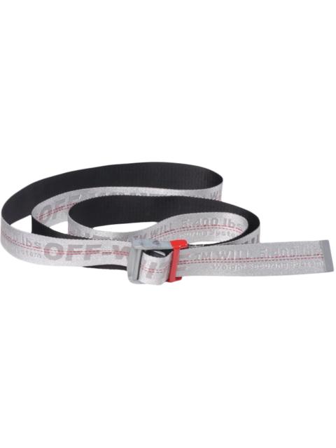 Off-White OFF-WHITE Industrial Belt Grey/Red