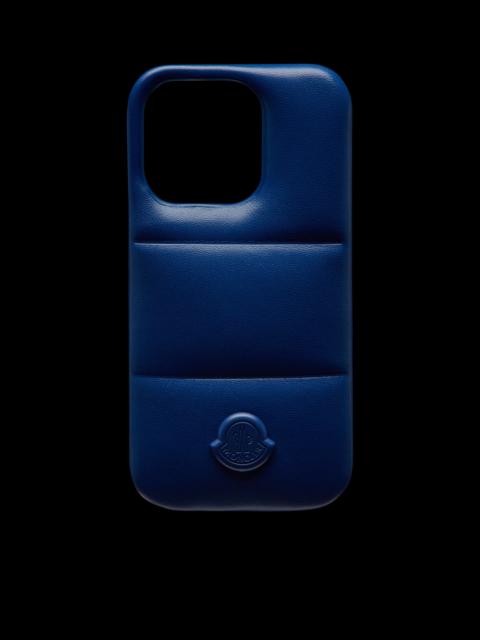 Moncler Quilted Leather Phone Case