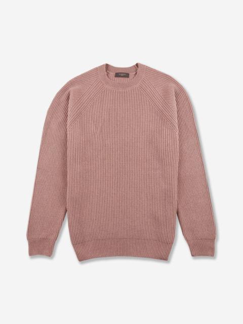 SLOWEAR Slim fit cashmere crewneck sweater