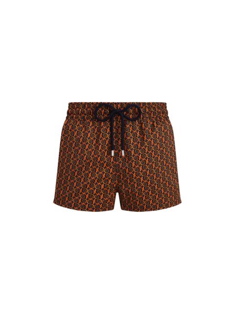 Men Short Swim shorts Graphic Wrinkles