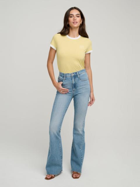 Favorite Daughter THE SHORTIE VALENTINA HIGH RISE FLARE