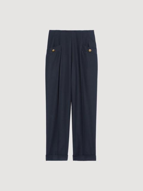 Sandro WIDE LEGS PANTS