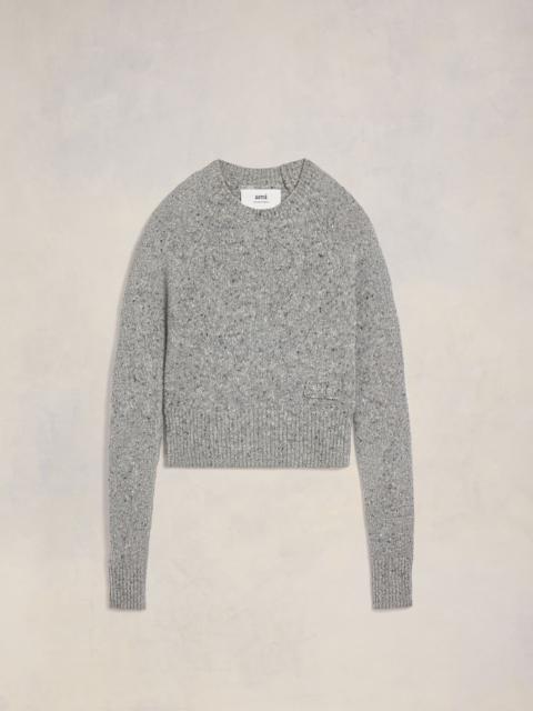 Ami Embroidery Crewneck Sweater
