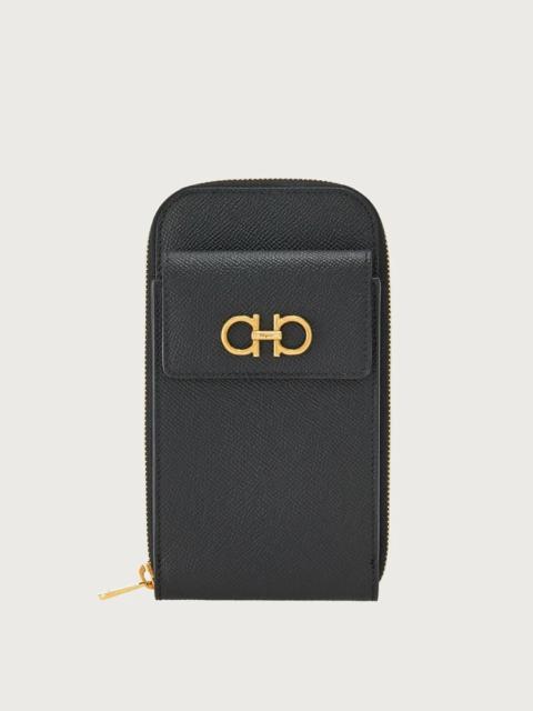 FERRAGAMO GANCINI SMARTPHONE HOLDER