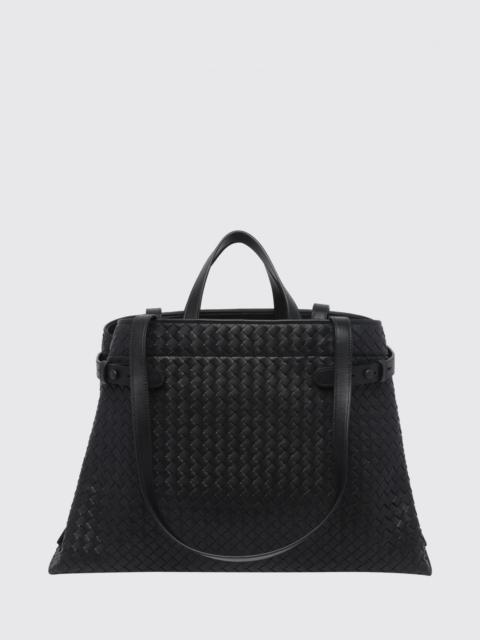 Bottega Veneta Bottega Veneta Men Intrecciato Leather Bottega Veneta Handbag With Shoulder Strap