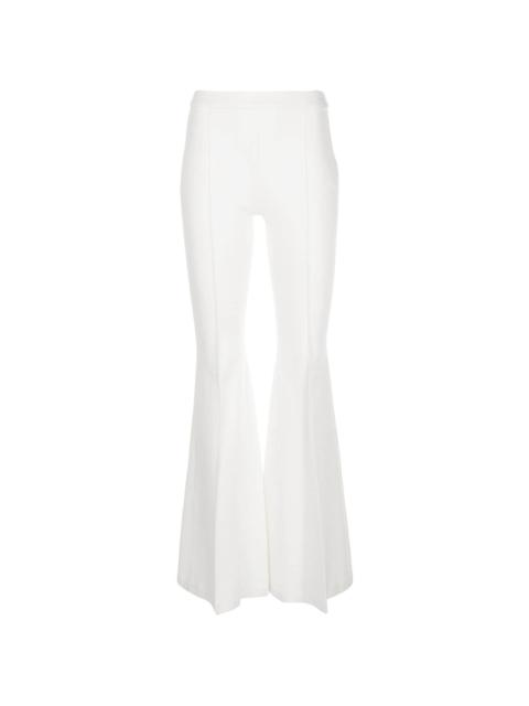 ROSETTA GETTY pintuck flared trousers