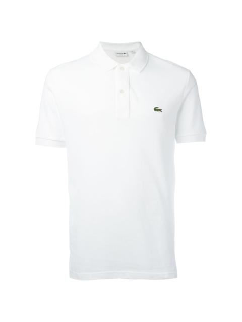 logo patch polo shirt