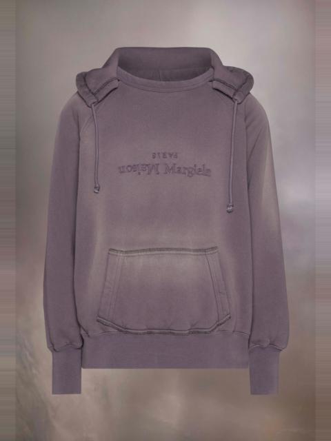 Maison Margiela Reverse logo hooded sweatshirt