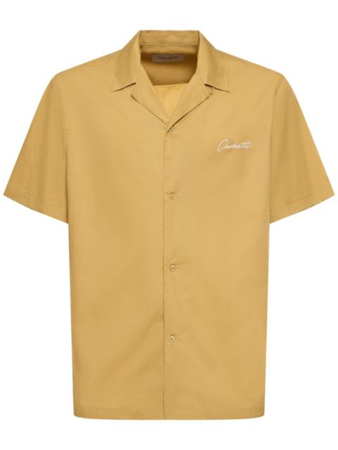 Carhartt Delray cotton blend short sleeve shirt