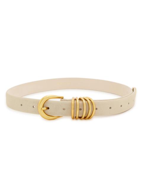 DÉHANCHE Dehanche Hollyhock Suede Belt