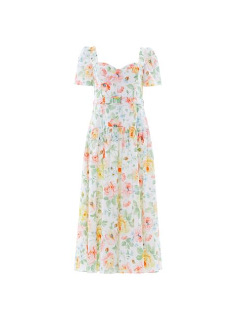 Needle & Thread Sienna Rose Cotton Ballerina Dress