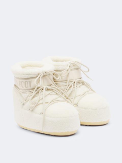 MOON BOOT Icon Low teddy snow boots
