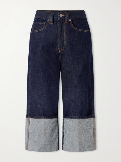 KHAITE Boyle Cropped Low-rise Jeans