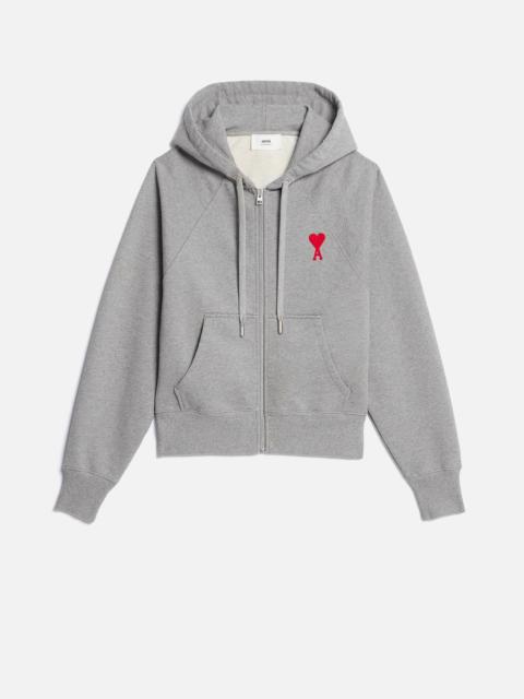 AMI Paris Ami de Coeur Zipped Hoodie