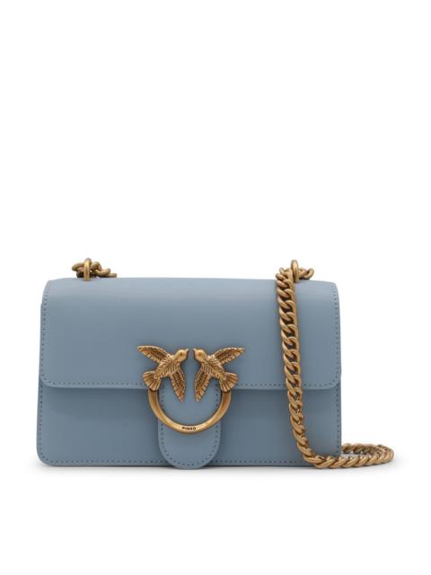 ligth blue mini love one simply shoulder bag