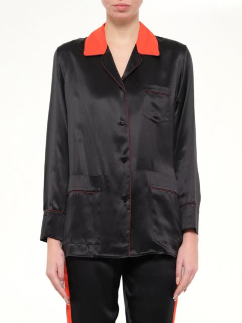 Givenchy Silk Shirt in Black