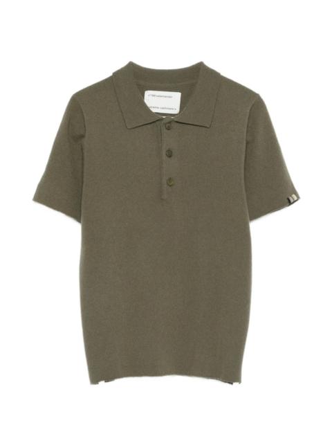 extreme cashmere Salamander collar polo shirt