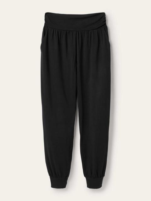 BODEN Hareem Jersey Sweatpants-Black
