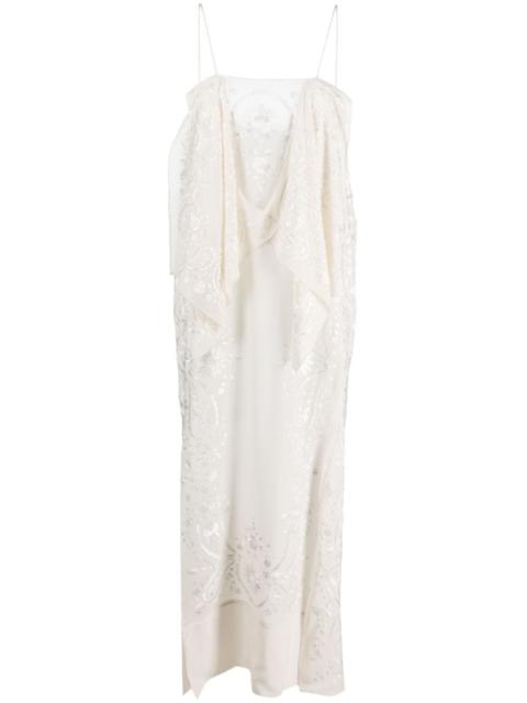 Zeus+Dione Pomaki sleeveless silk dress