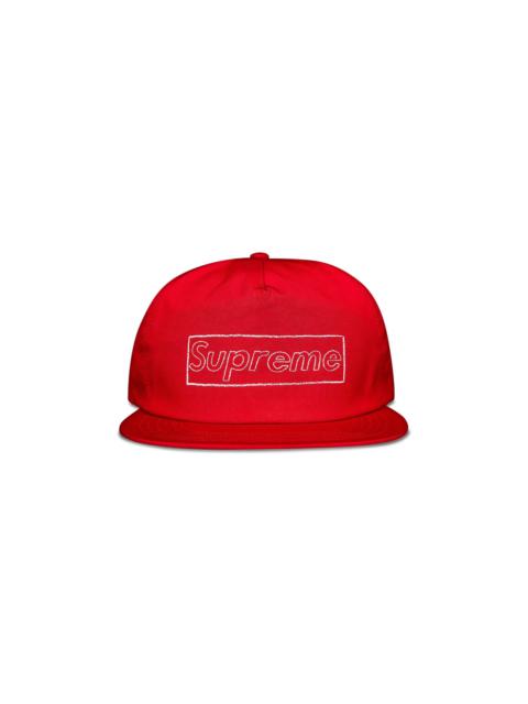 Supreme x KAWS Chalk Logo 5-Panel 'Red'