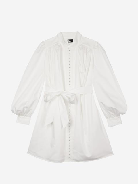 The Kooples SHORT WHITE COTTON DRESS