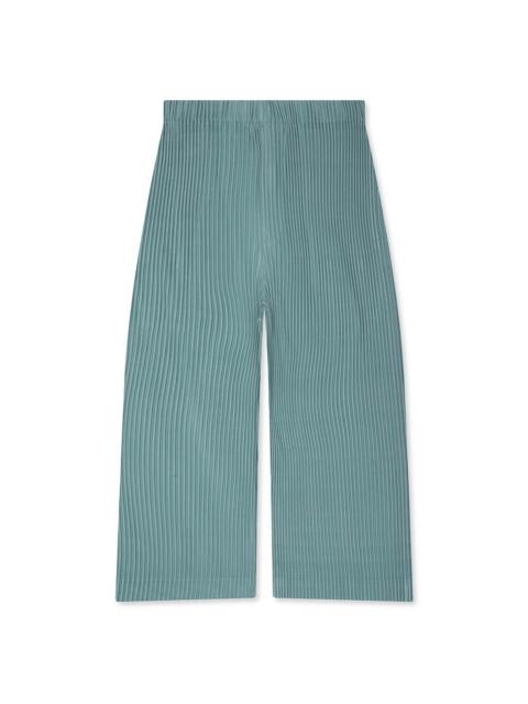ISSEY MIYAKE EMBROIDERY STRIPES RELAXED PANTS - GLOOM BLUE