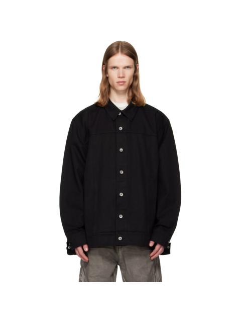 Rick Owens DRKSHDW Black Tower Jumbo Worker Jacket