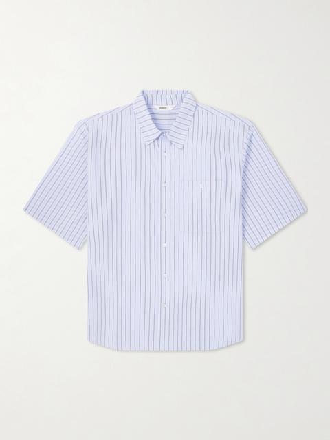 3sixteen Striped Cotton-Poplin Shirt