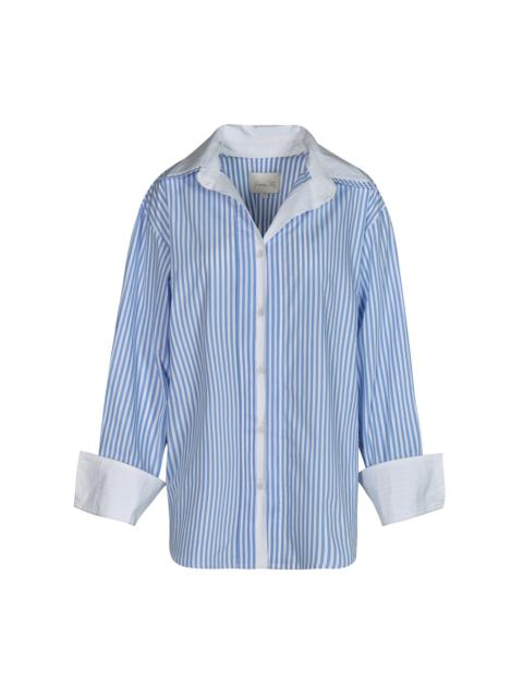 Presencia Masculina Cotton Shirt blue