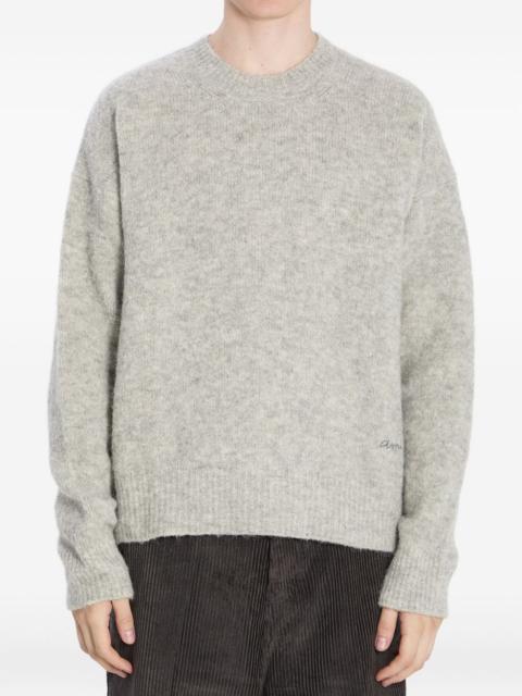 AMI Paris ribbed crewneck sweater