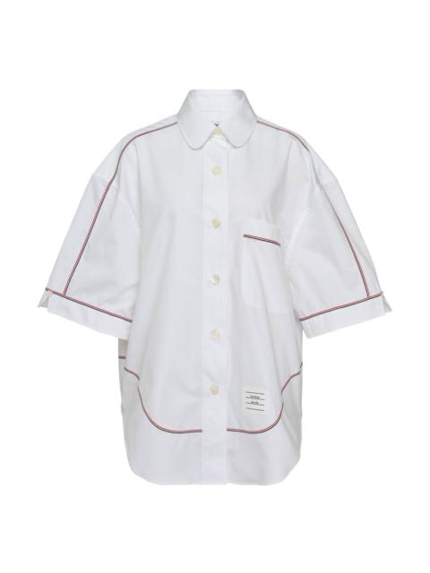 Thom Browne Supersized Short Sleeve Round Shirt