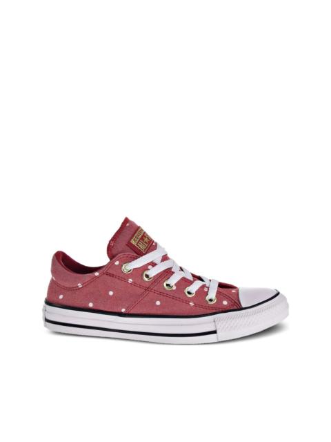 Converse Chuck Taylor All Star polka dot "Gym Red/Gold/White" sneakers