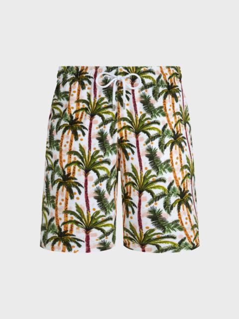 Vilebrequin MEN TERRY BERMUDA SHORTS BRAZIL JUNGLE