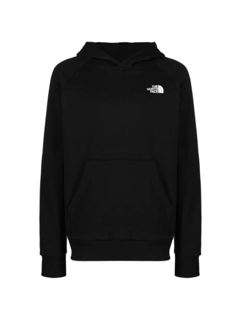 The North Face logo-print cotton hoodie