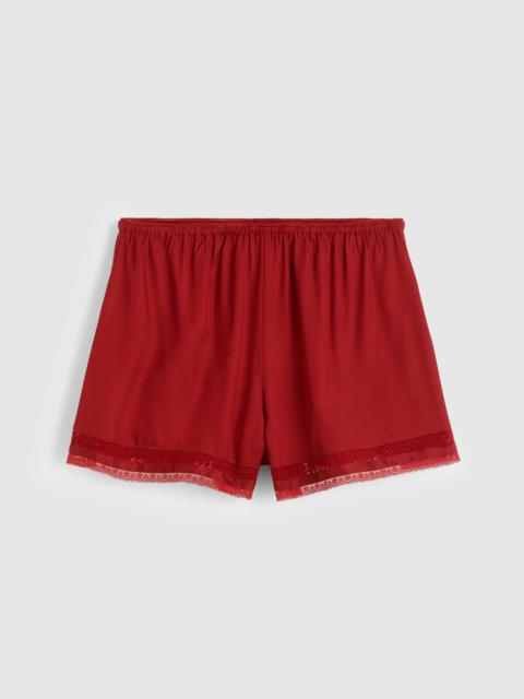 Madewell Lace-Trim Pull-On Shorts