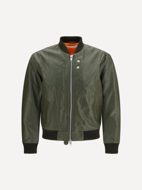 SUNFLOWER Leather Aviator Jacket