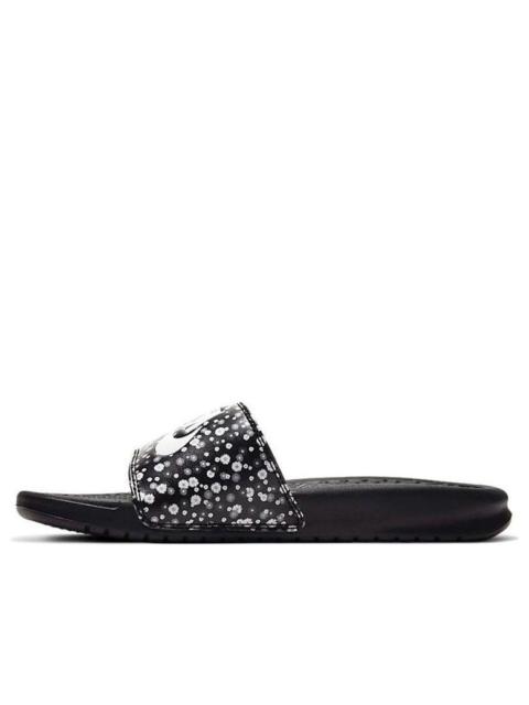 (WMNS) Nike Benassi JDI Floral Slide 'Black' 618919-035