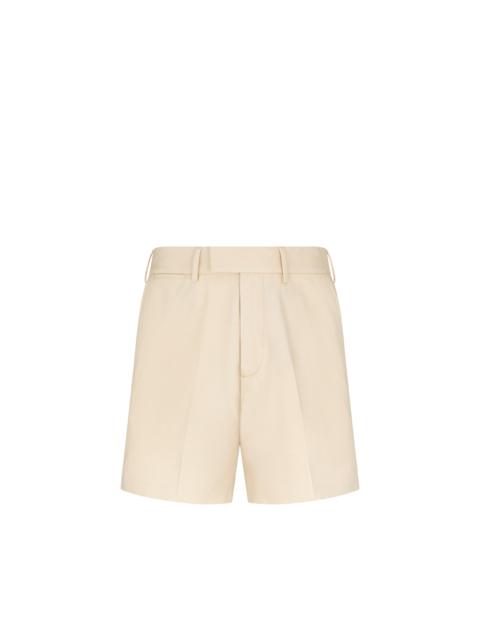 TOM FORD BRUSHED COTTON DRILL TAILORED SHORTS